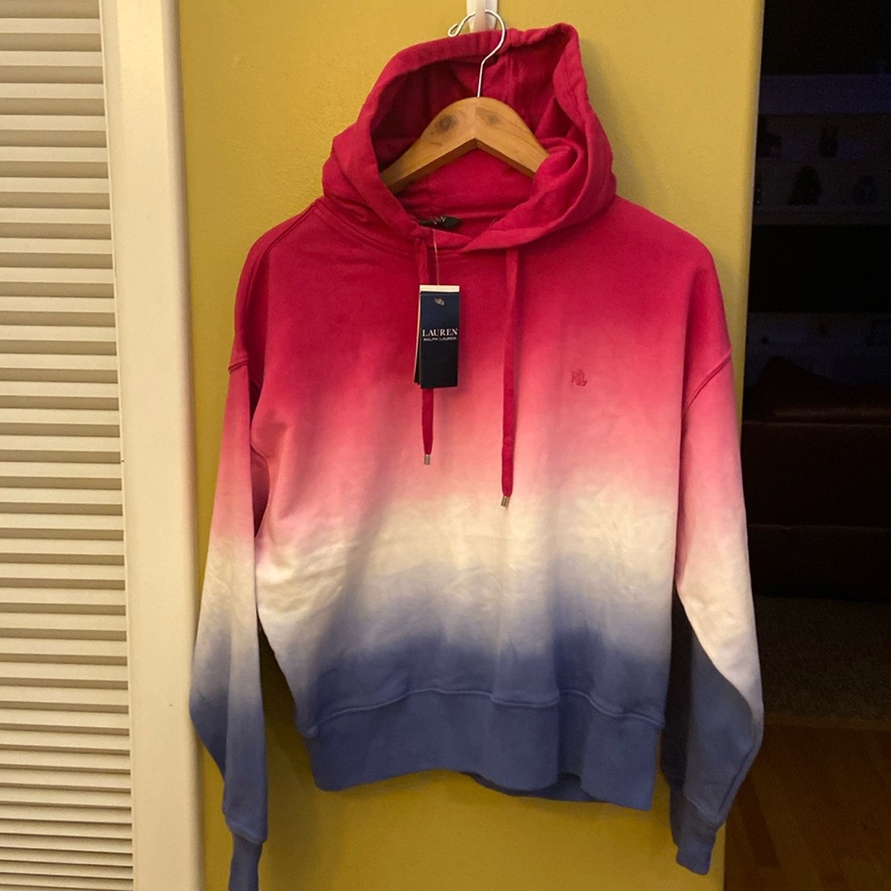 NWT RALPH LAUREN TIE DYE HOODIE